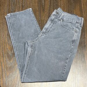 American Eagle Outfitters Women's Gray Straight Leg Jeans